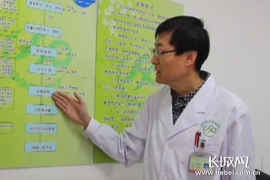 河北省人類精子庫(kù)主任趙邦榮介紹捐精流程。 長(zhǎng)城網(wǎng) 張欣 攝