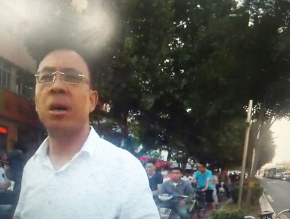 當事人姜耀軍辱罵執(zhí)法民警。