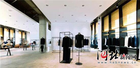 北京服裝學(xué)院容城時尚產(chǎn)業(yè)園展廳 記者原付川攝